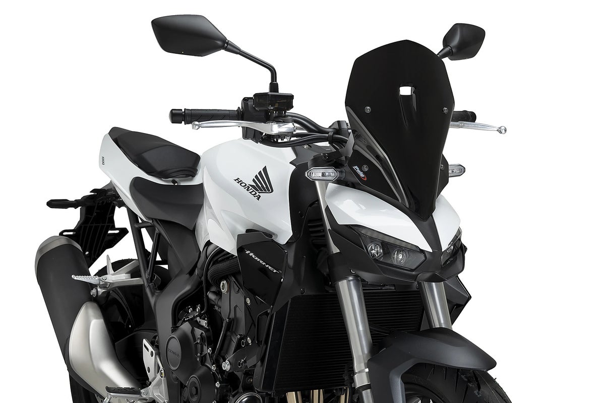 CB1000 ホーネット 25- スクリーン ブラック "New Generation Touring" プーチ_2