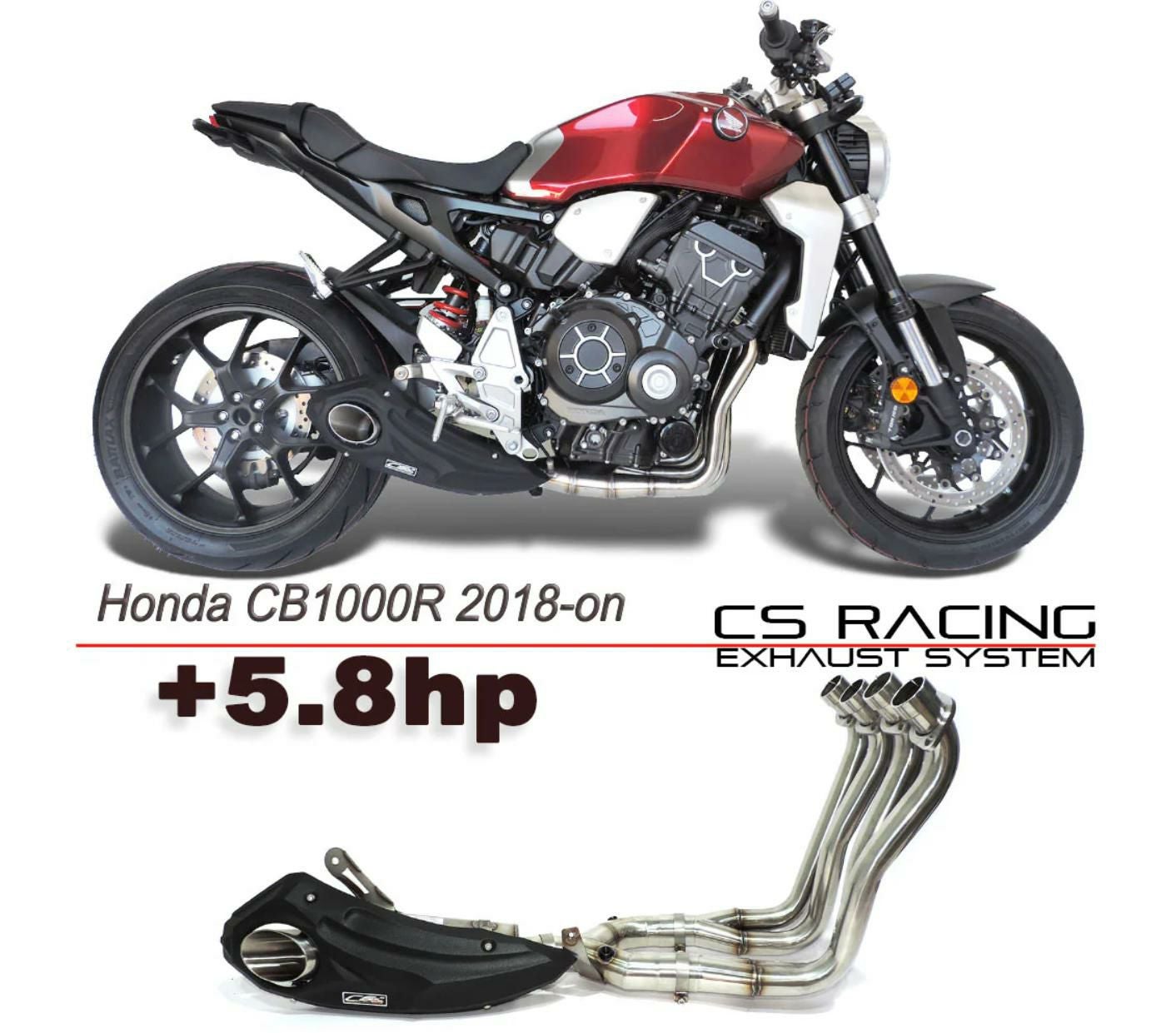 ホンダ CB1000R 18～ フルエキゾーストマフラー CS レーシング