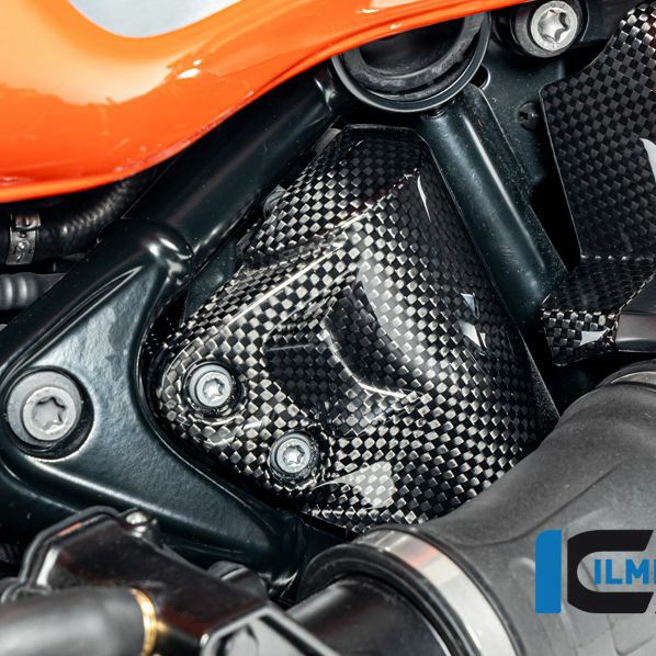 BMW R12nineT タンクベンチレーションカバー 右側 カーボン グロス仕上げ ILMBERGER_1