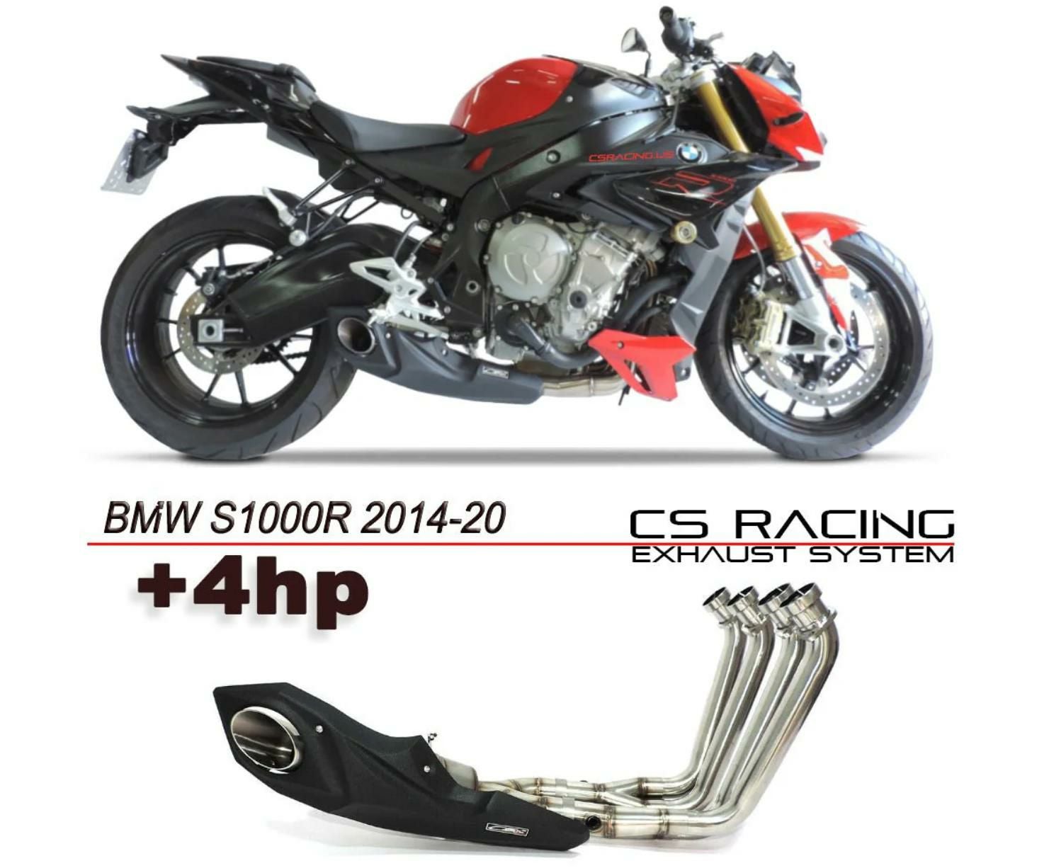 BMW S1000R 14～20 フルエキゾーストマフラー CS レーシング | バイク