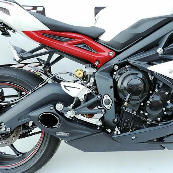 トライアンフ デイトナ675 13～18 スリップオンマフラー CS レーシング