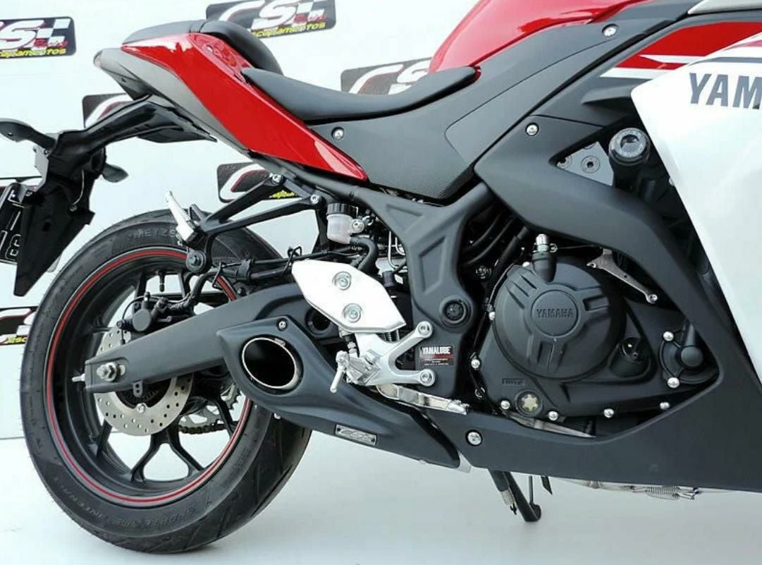 ヤマハ YZF-R3/R25 15～ フルエキゾーストマフラー CS レーシング