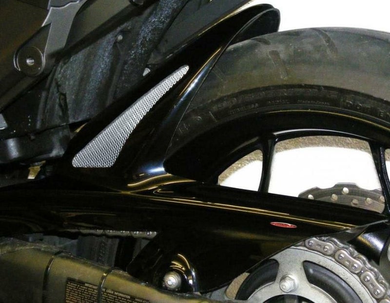 KAWASAKI ZZR1400 (06-11) リアハガー ブラック・シルバー メッシュ Powerbronze_1