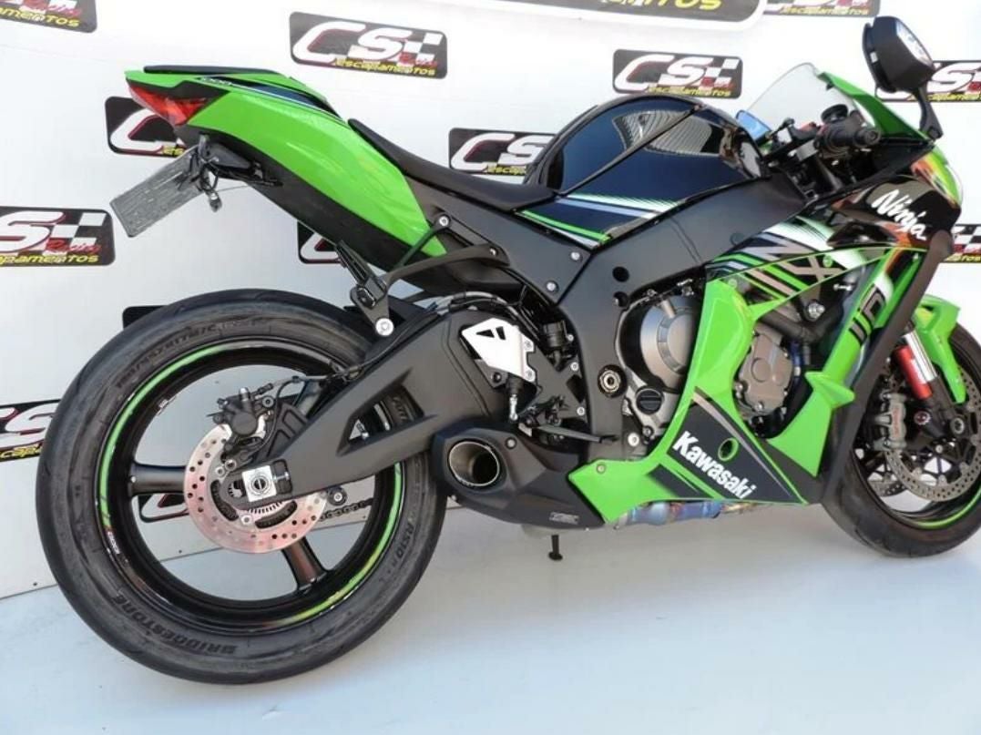zx10r(16〜20年式)LCI PARTSマフラー トリックスター / ZX-10R(16-20) レーシングスリップオンマフラー 100