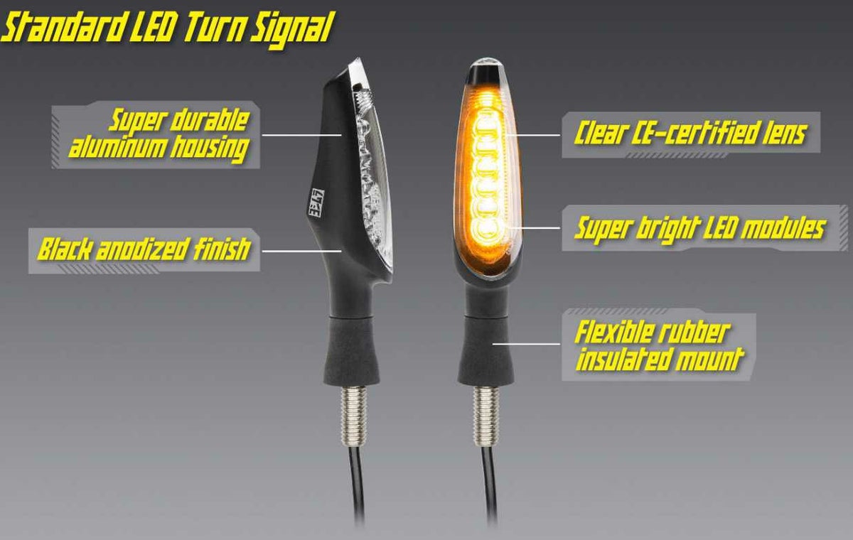 V2フェンダーレスキット用LEDウィンカーキット TYPE A USヨシムラ_4