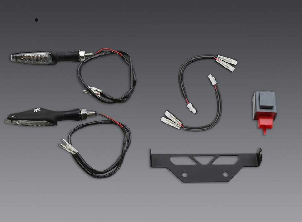 V2フェンダーレスキット用シーケンシャルウィンカーキット TYPE A USヨシムラ_6