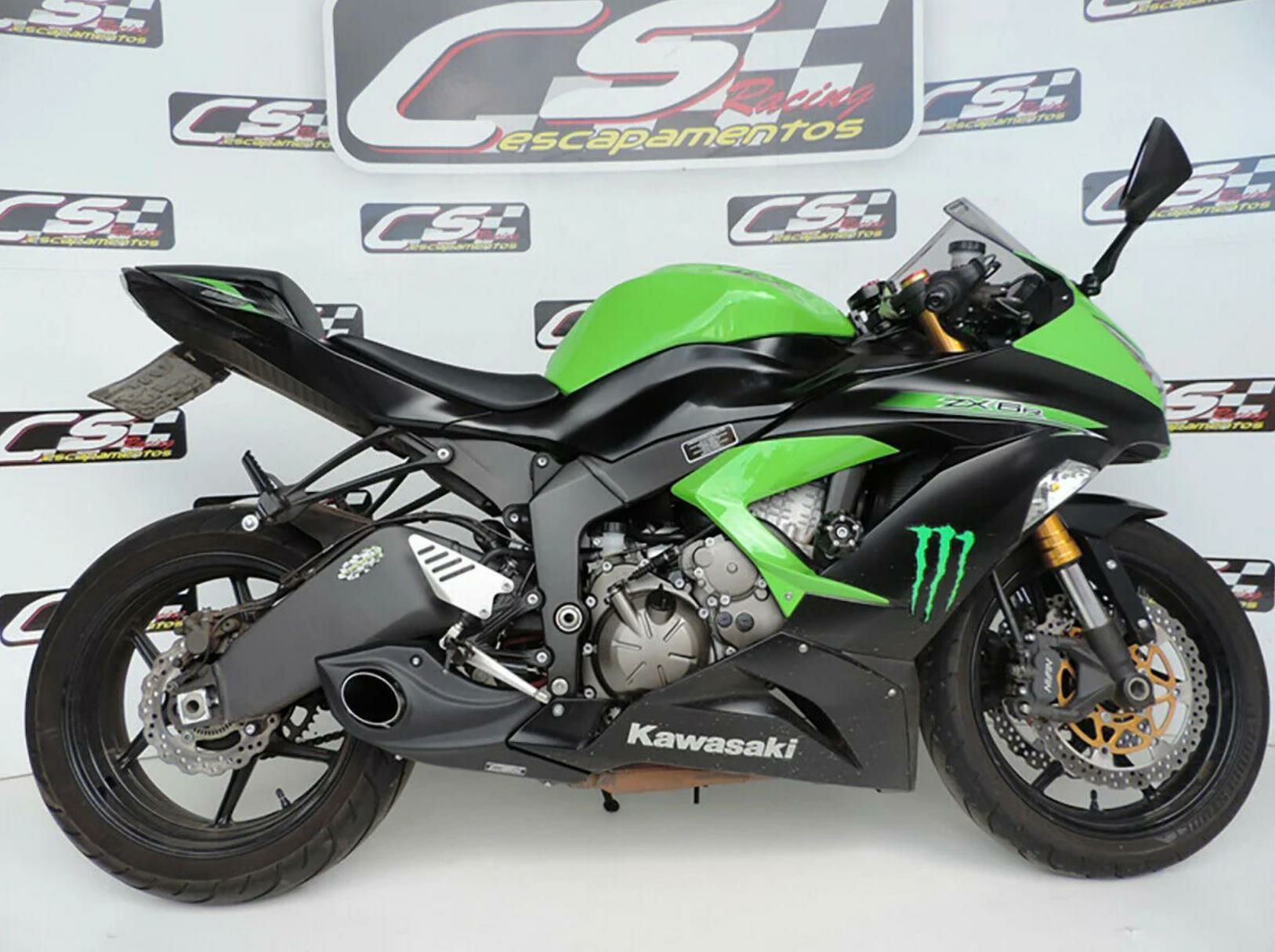 カワサキ ZX6R 13～18 スリップオンマフラー CS レーシング | バイク