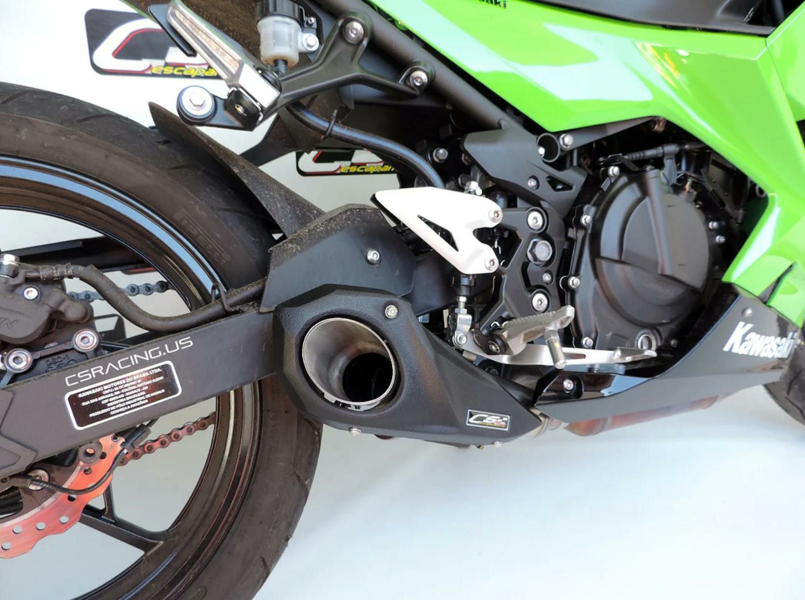 カワサキZ400/Ninja400 フルエキゾーストマフラー CS レーシング