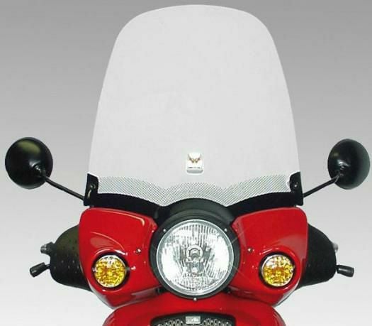 ISOTTA ウインドシールド アプリリア スカラベオ400 ISOTTA APRILIA スカラベオ125/200/250/300専用ハイスクリーン クリア