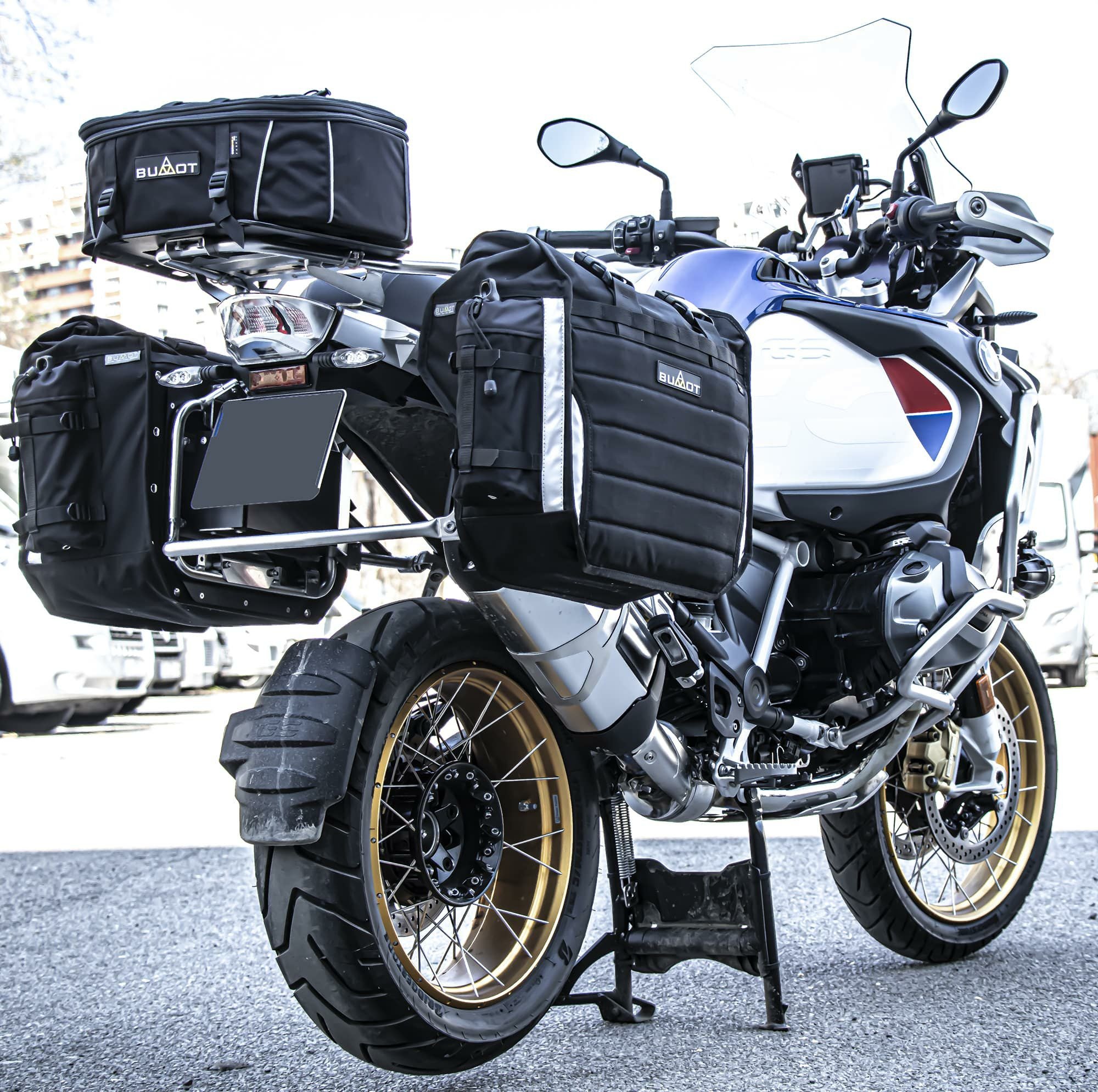 セール】BUMOT アドベンチャーソフトパニア XTREMADA BMW純正パニア