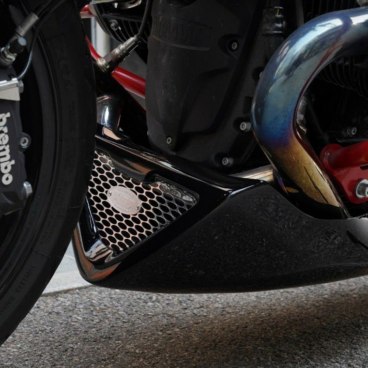 BMW R12nineT/R12S リアマッドガード ライセンスサポート