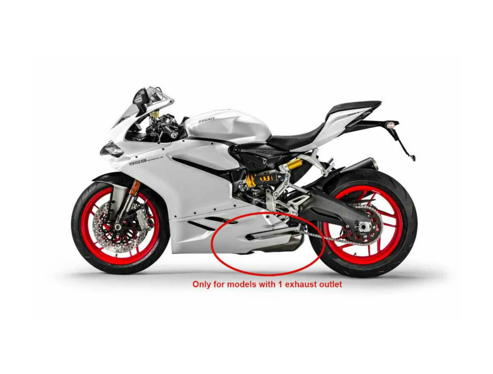 DUCATI 959/1299 パニガーレ/S スリップオンマフラー CS レーシング