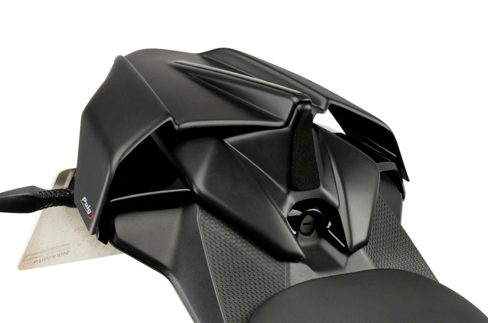 BMW R1300GS (2023-) 専用リアシートカウル PISTA #9 ブラック PUIG製
