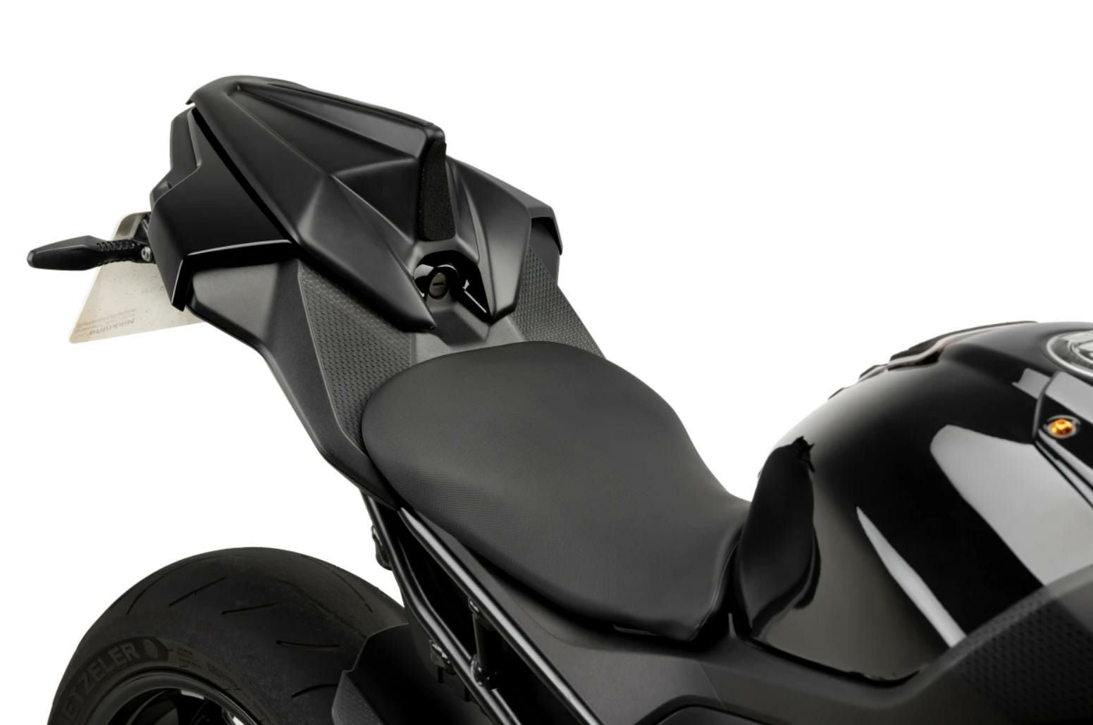 BMW R1300GS (2023-) 専用リアシートカウル PISTA #9 ブラック PUIG製