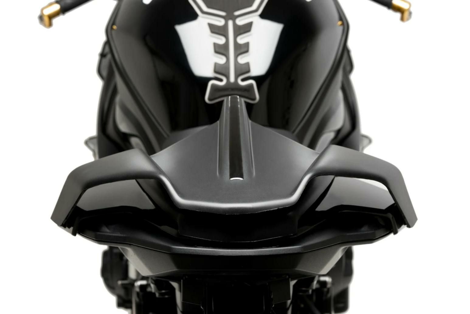 BMW R1300GS (2023-) 専用リアシートカウル PISTA #9 ブラック PUIG製