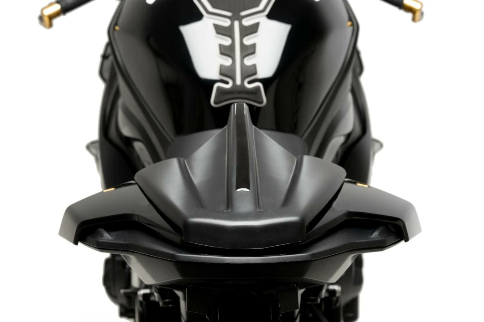 BMW R1300GS (2023-) 専用リアシートカウル PISTA #9 ブラック PUIG製