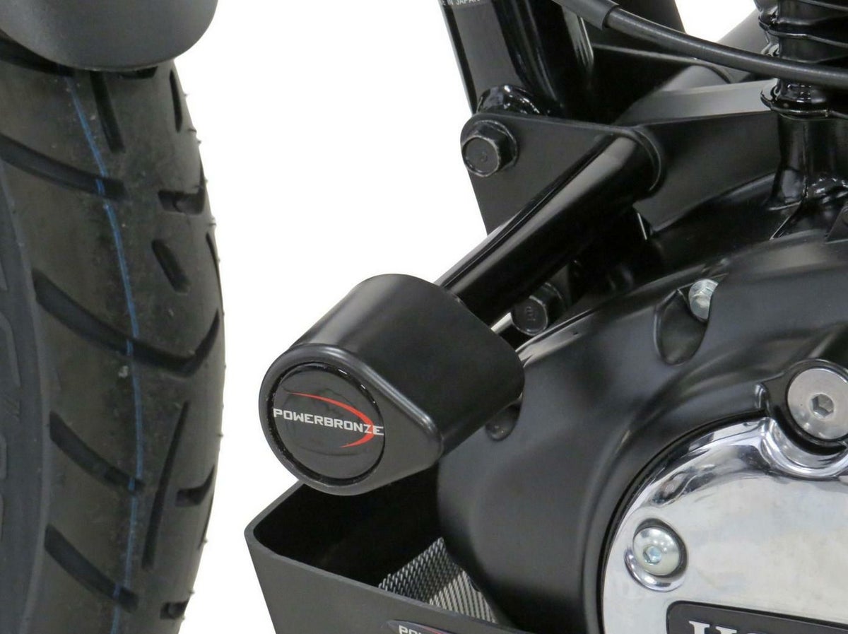 ホンダ GB350/S/C クラッシュパッド/フレームスライダー POWERBRONZE_2