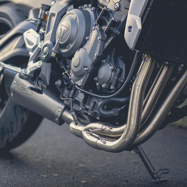 トライアンフ トライデント660/タイガー660 フルエキゾーストマフラー TEC_1