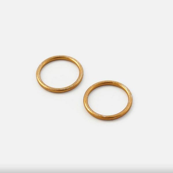 ロイヤルエンフィールド 650 ツイン 向メタルエキゾーストガスケット  ペア  TEC_1