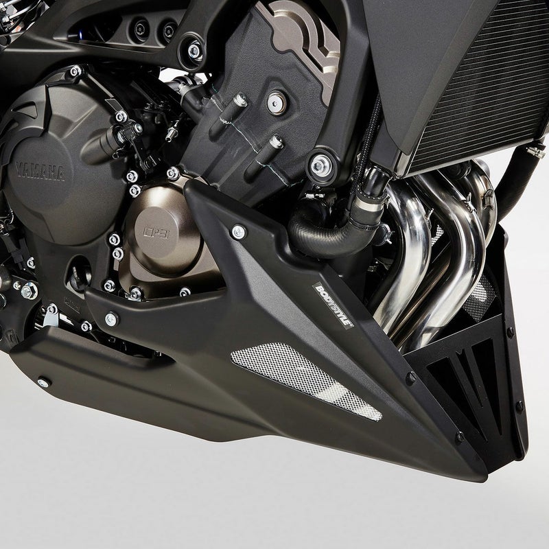 KAWASAKI Z1000 (2007-2009) Z750 (2004-2012) アンダースポイラー(ベリーパン) マットブラック BODYSTYLE_1