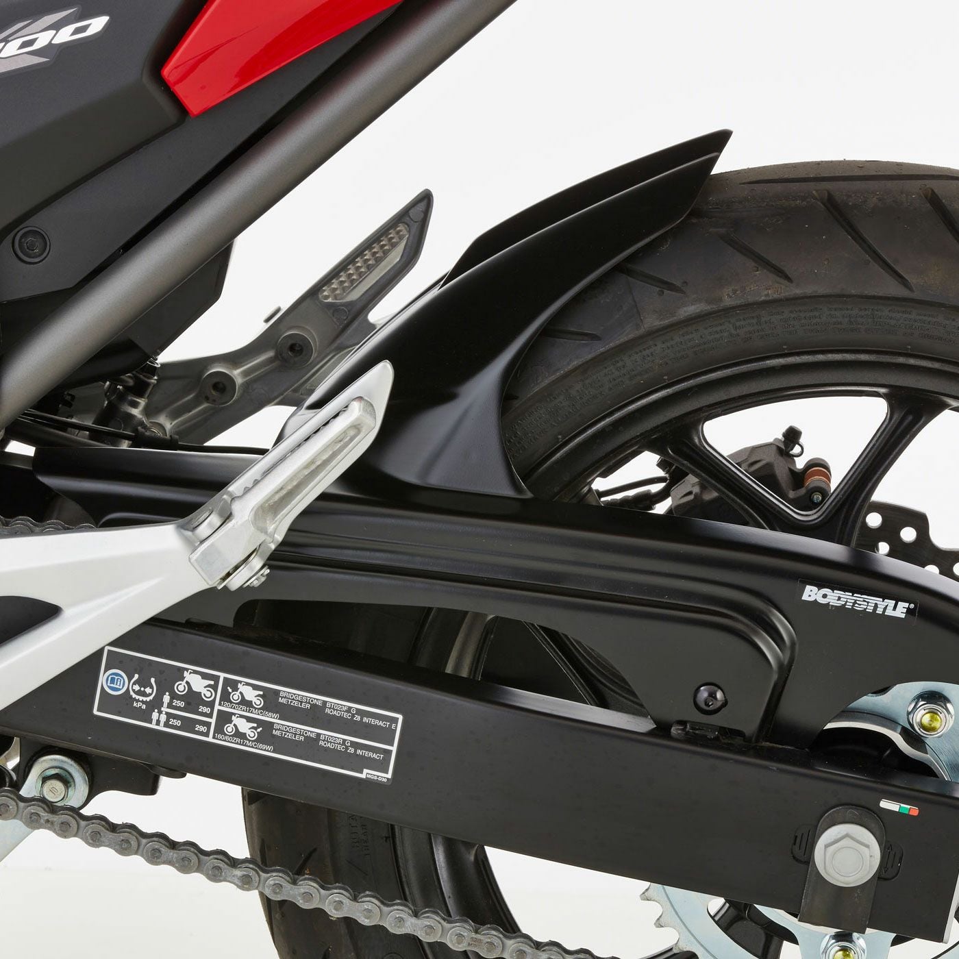 BODYSTYLE リアフェンダー HONDA NC700X/S/Integra (2012-2013) NC750S