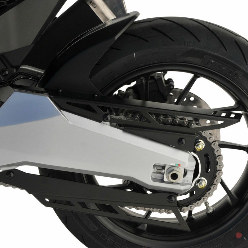 HONDA Forza 750 (2024) リアフェンダー+アルミチェーンガード レッド BODYSTYLE_1