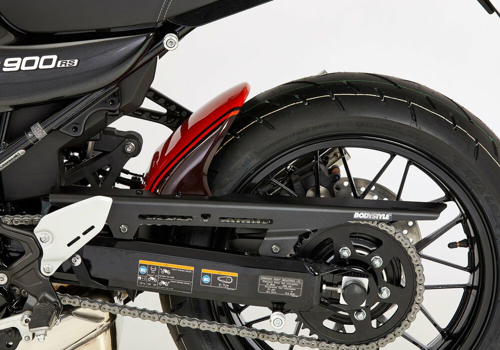 Kawasaki Z900RS HUGGER リアフェンダー ブラック POWERBRONZE