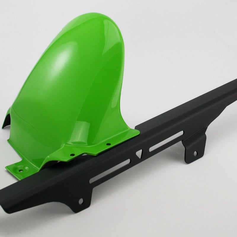 KAWASAKI Z900 RS (2018-2020) リアフェンダー+アルミチェーンガード グリーン BODYSTYLE_2