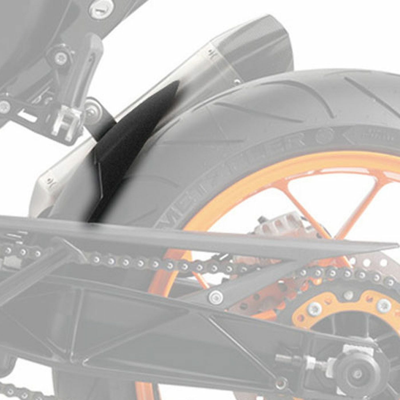BODYSTYLE リアフェンダーエクステンション KTM 125 Duke (17-23) 250