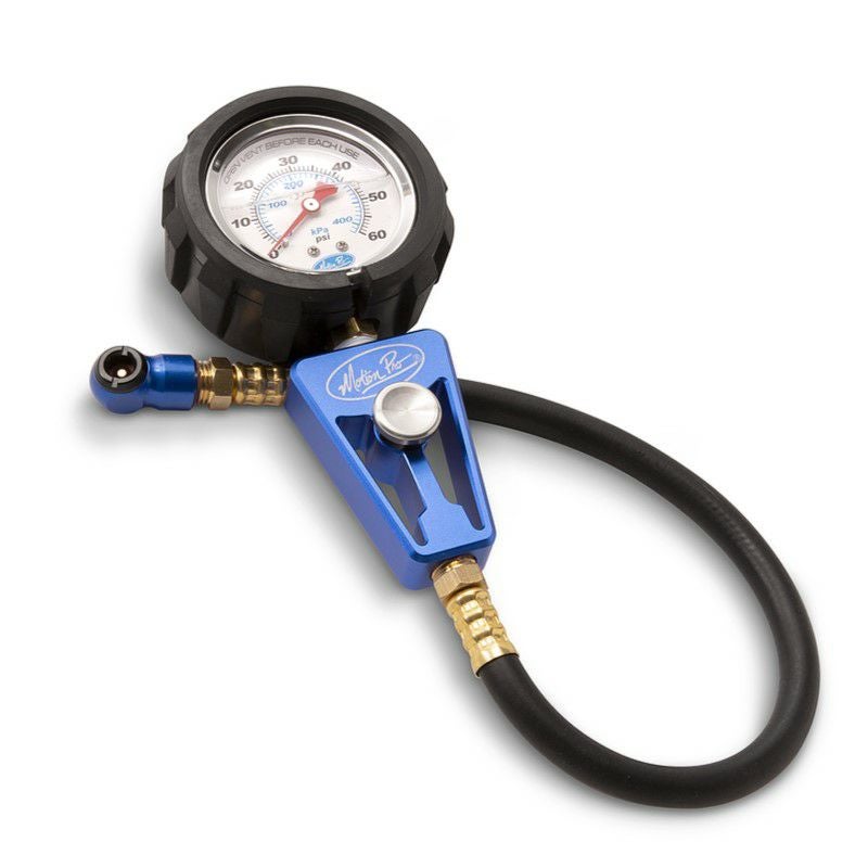 空気圧測定機器 Motion Pro プロフェッショナルエアゲージ 2.5インチ 0-60 Psi 空気圧