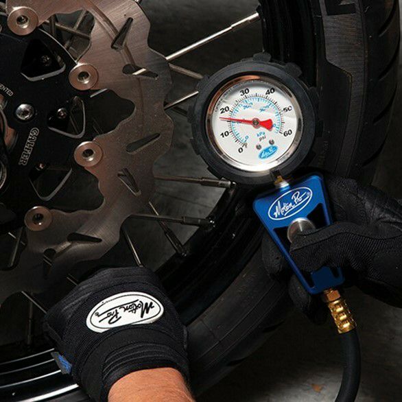 Motion Pro プロフェッショナルエアゲージ 2.5インチ 0-60 Psi 空気圧