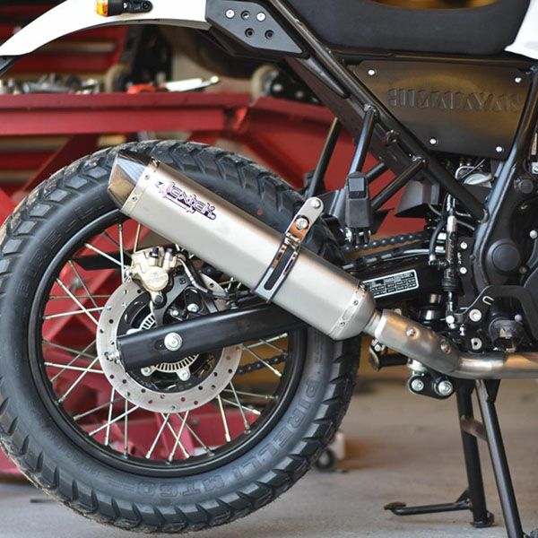 ロイヤルエンフィールド ヒマラヤ411/スクラム411 スリップオンマフラー  レックステック_1