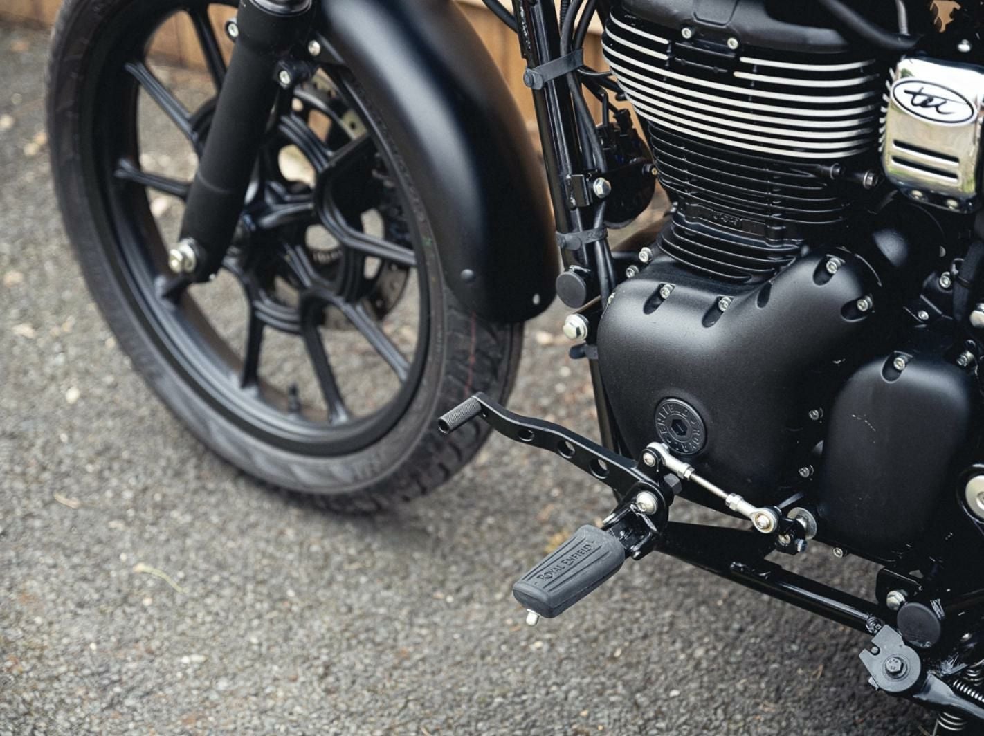 ロイヤルエンフィールド メテオ350 アジャスタブルアルミシフトレバー