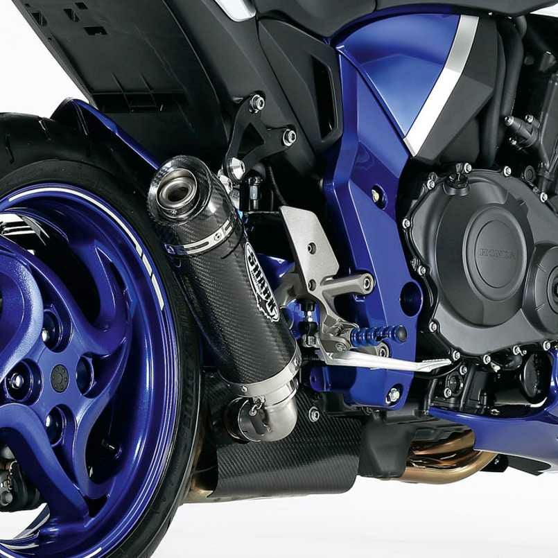 SHARK スリップオンマフラー Street GP カーボン KAWASAKI Z1000 (2014
