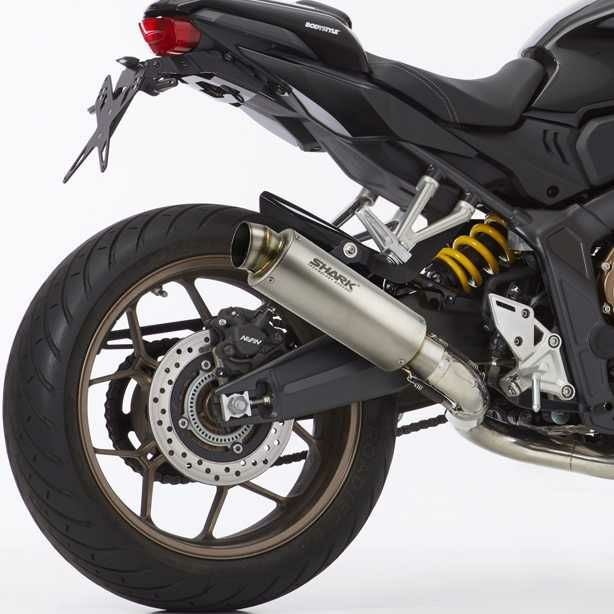 SHARK フルエキゾースト SRC 4 チタニウム HONDA CB650R (2019-2020