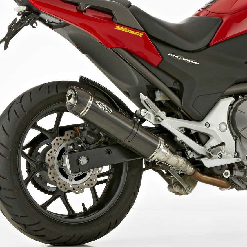 HURRIC スリップオンマフラー Pro 2 マットブラック HONDA NC750S / NC750X