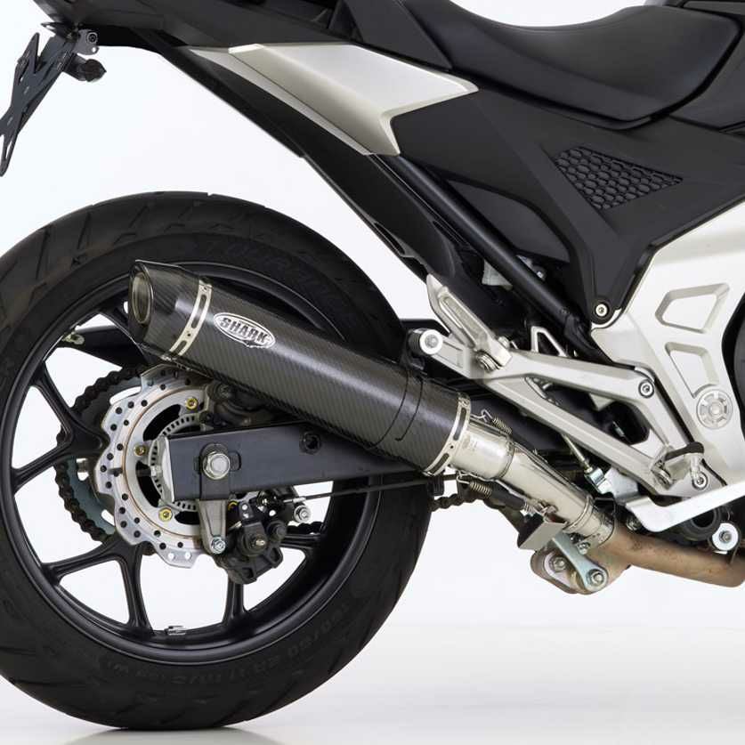 SHARK スリップオンマフラー Street GP カーボン HONDA NC750S (2016
