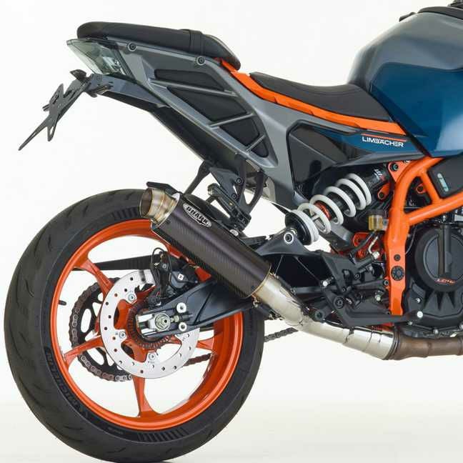 SHARK スリップオンマフラー SRC 4 カーボン HUSQVARNA Svartpilen 125