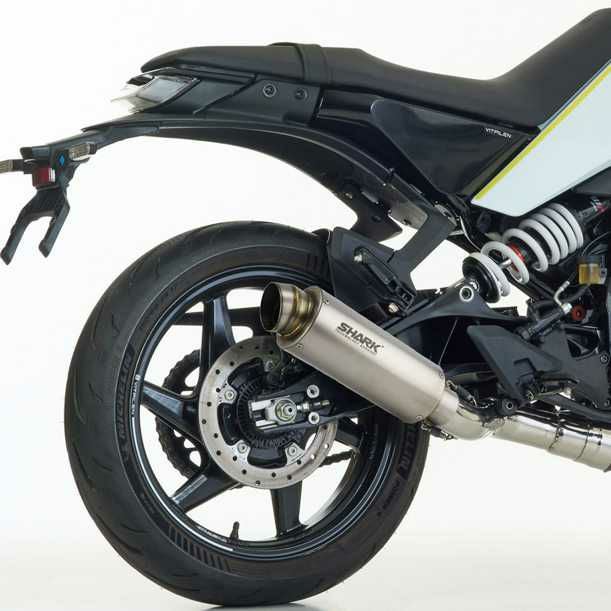 SHARK スリップオンマフラー DSX-7 ステンレス HUSQVARNA Svartpilen