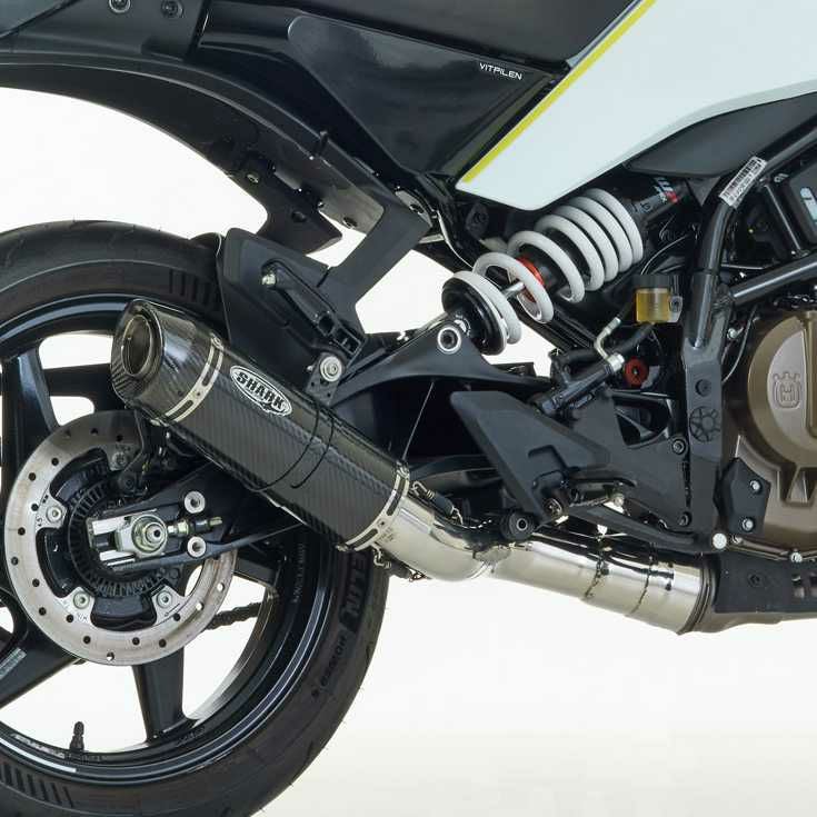 SHARK スリップオンマフラー Street GP カーボン HUSQVARNA Svartpilen
