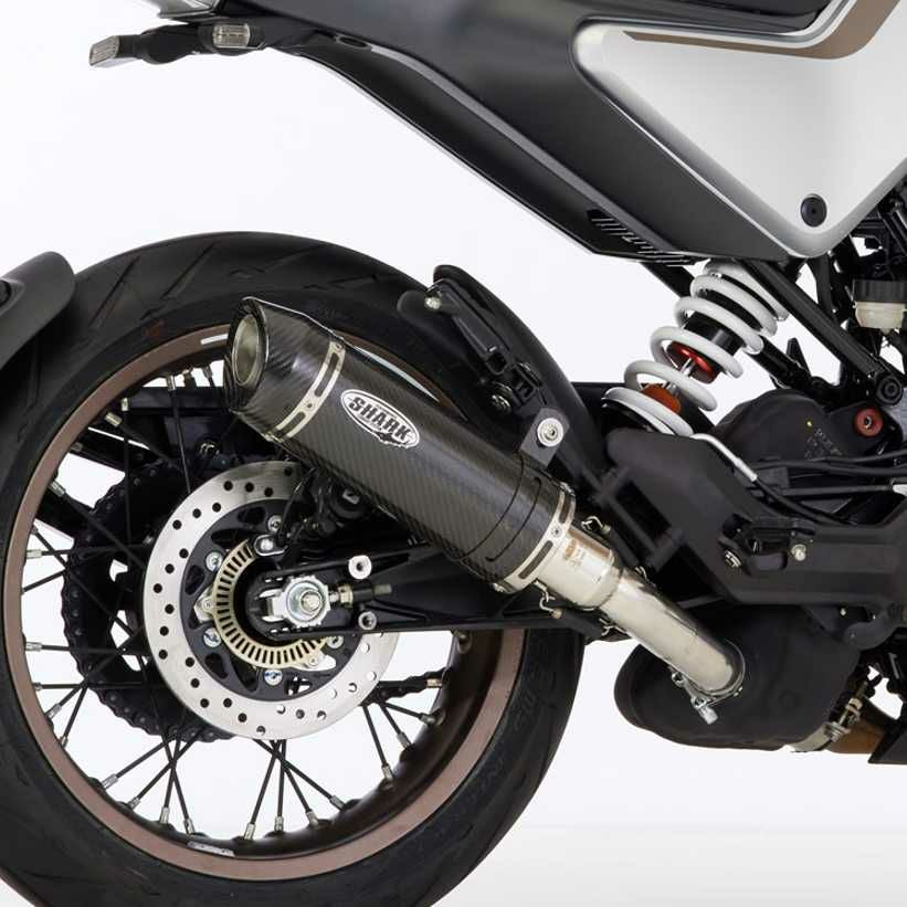 SHARK スリップオンマフラー Street GP カーボン HUSQVARNA Svartpilen