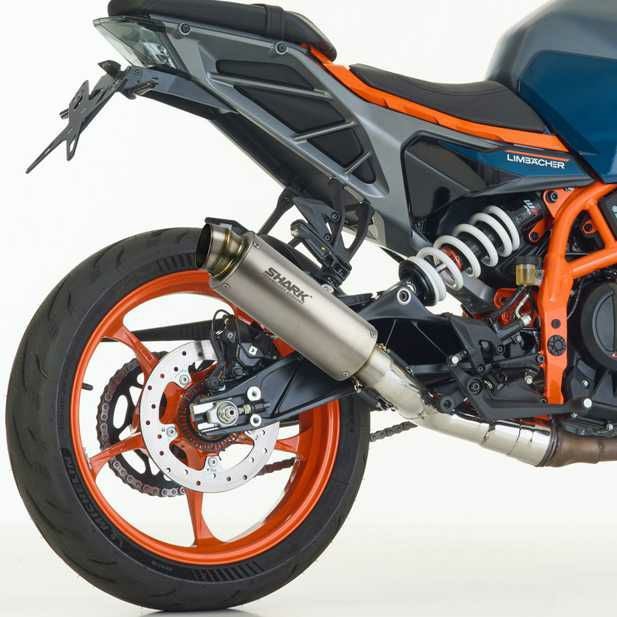 SHARK スリップオンマフラー SRC 4 チタニウム HUSQVARNA Svartpilen
