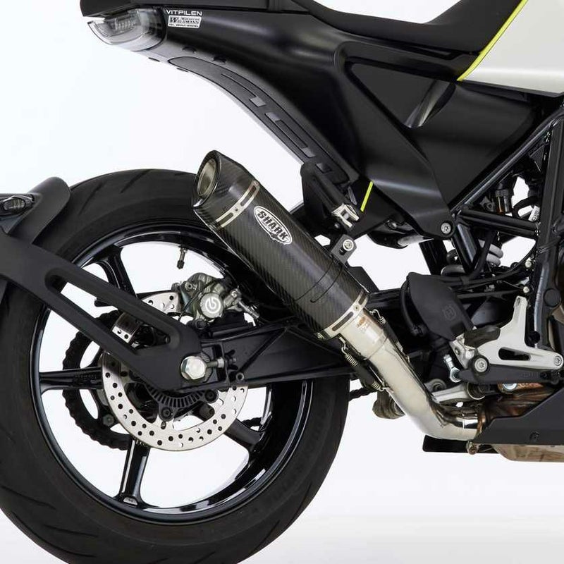 HUSQVARNA Svartpilen 701 (2018-2020) Vitpilen 701 (2018-2020) スリップオンマフラー (1-1)Street GP スーパーショートSHARK_1