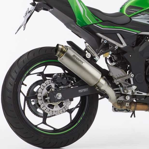 SHARK スリップオンマフラー DSX-7 ステンレス KAWASAKI Ninja 125