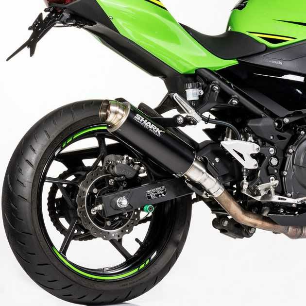 SHARK スリップオンマフラー SRC 4 チタニウム KAWASAKI Ninja 300