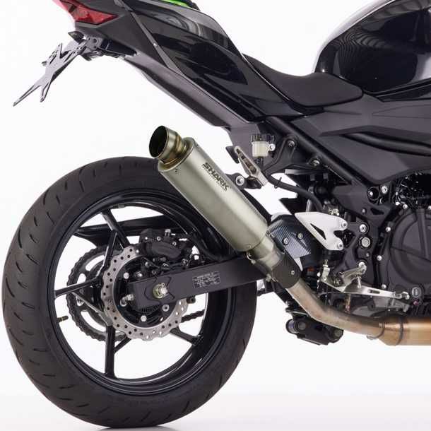 SHARK スリップオンマフラー SRC 4 チタニウム KAWASAKI Ninja 400