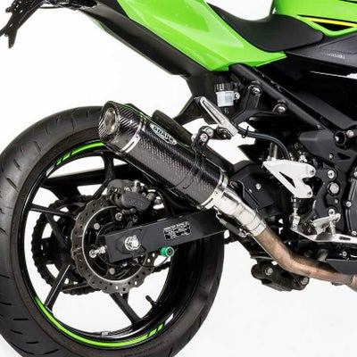 SHARK スリップオンマフラー Street GP カーボン KAWASAKI Ninja 400 