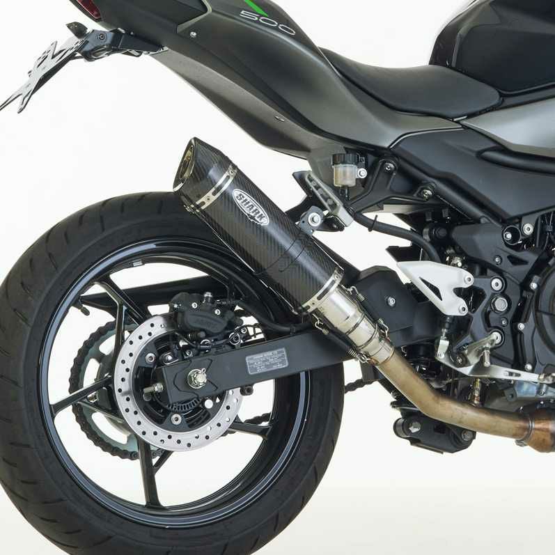 SHARK スリップオンマフラー Street GP カーボン KAWASAKI Ninja 400
