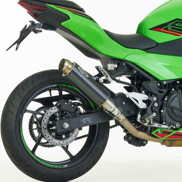 KAWASAKI Ninja 400 (2022-2024) Z400 (2022-2024) スリップオンマフラー (2-1)SRC 4 スーパーショートSHARK_4
