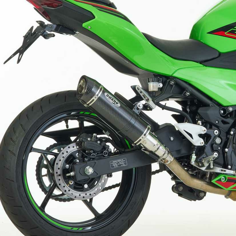 SHARK スリップオンマフラー Street GP カーボン KAWASAKI Ninja 500